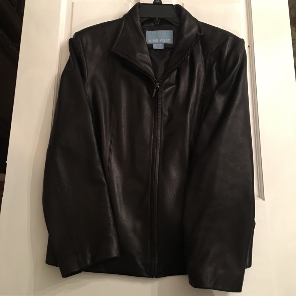 Nine West Leather Jacket